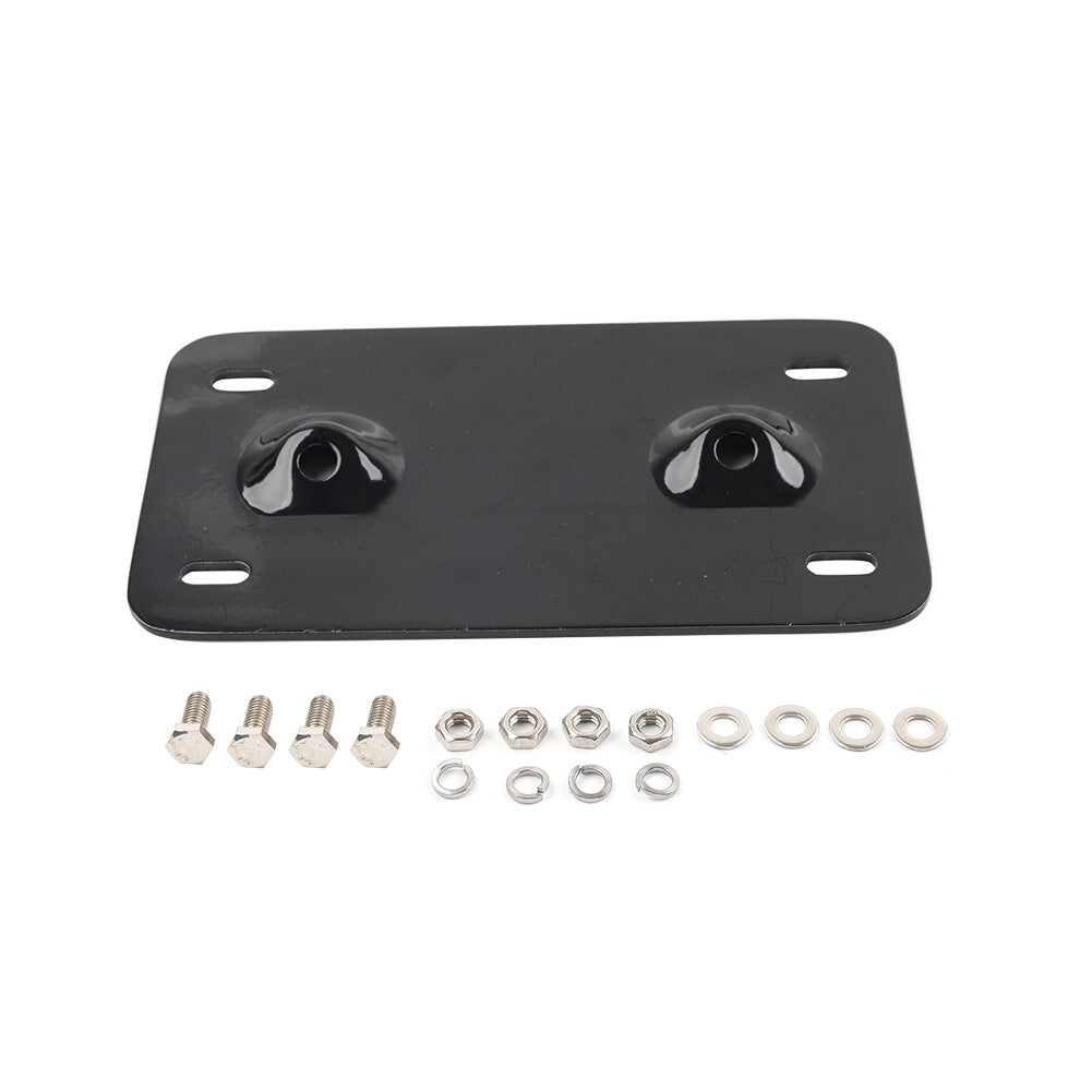 Laydown Layback License Plate Mounting Bracket for Harley Electra Glide FLHTC