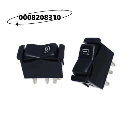 0008208310 Suitable for Mercedes R107 380SL 560SL, 2-piece set of front LH right-hand window switches - n