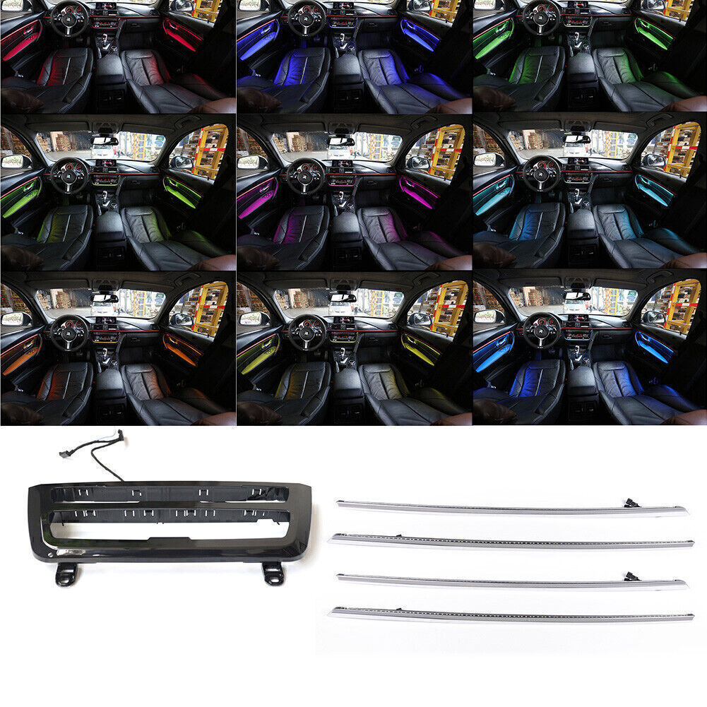 for BMW F30 F31 Car LED Ambient Door Dash Panel Light Lamp Trim Strip 9 colors