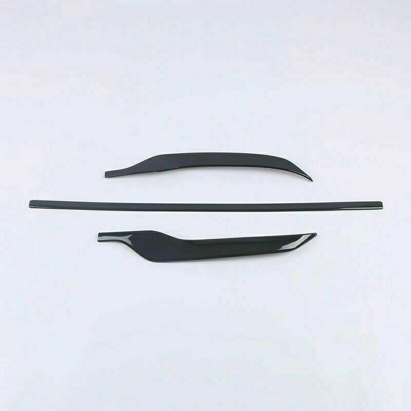 for Honda CRV CR-V 2020-2022 Glossy Black Car Rear Bumper Lip Cover Molding Trim