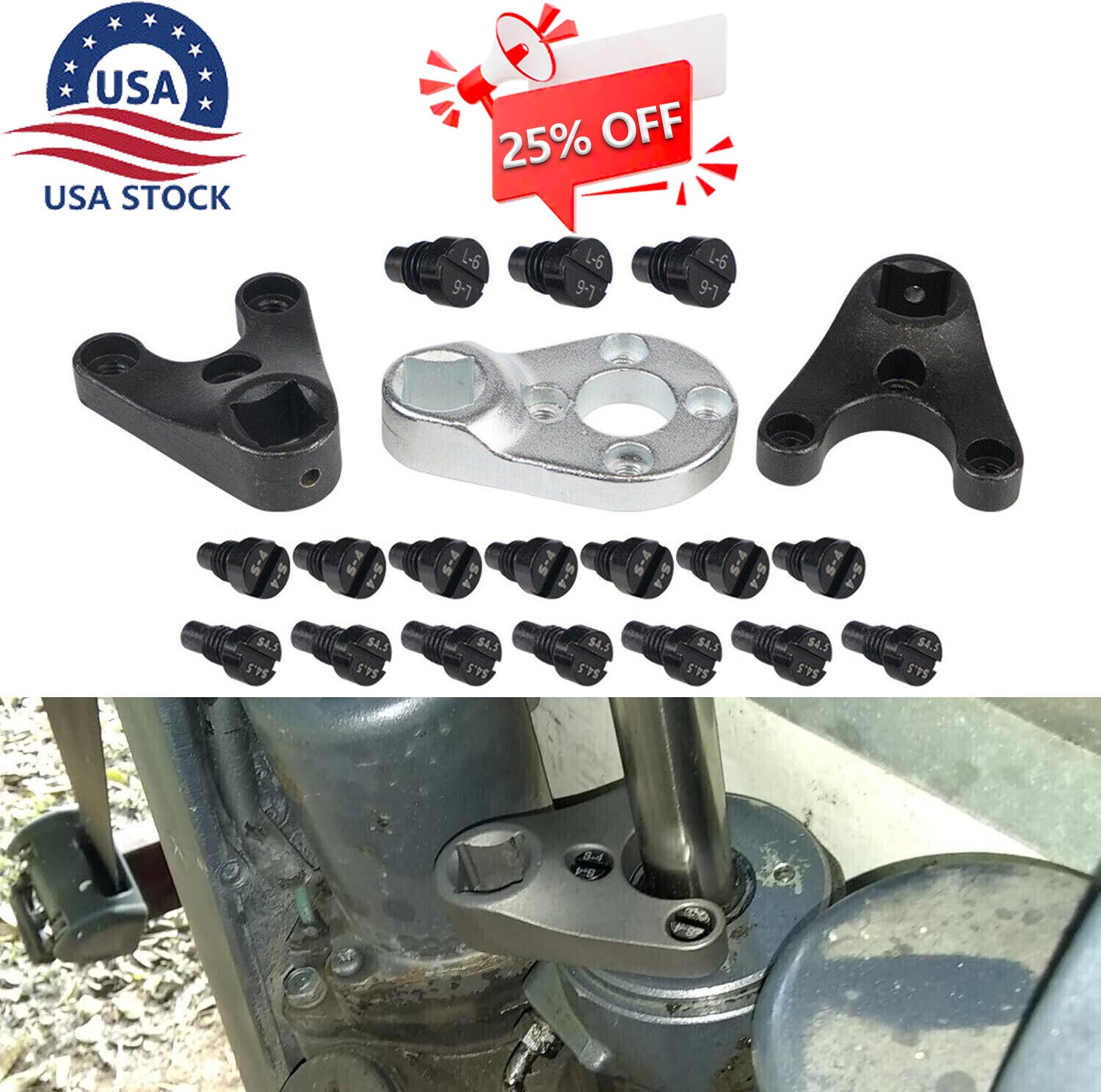 Outboard Trim/Tilt Pin Wrench Cap Removal Tool MT0006 for Yamaha Johnson for Suzuki Q