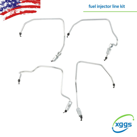 Set of 4 For 06-15 for Toyota Hilux LandCruiser Fuel Injector Line NEW 23702-30060