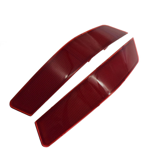 A pair of rear drive and passenger side bumper reflectors for 2017-2019 for Nissan Rogue Q