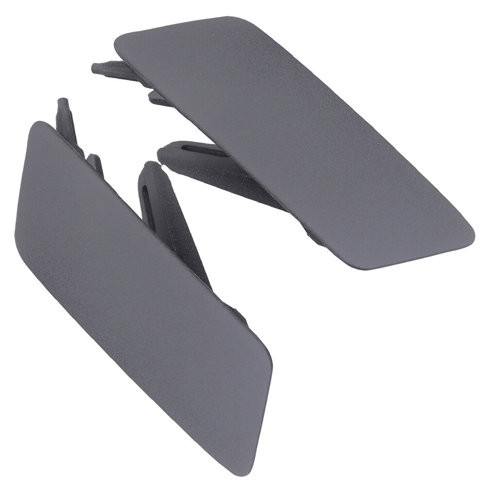 Pair of Headlamp Washer Nozzle Covers Fits for Land Rover Discovery Sport 2015-2019