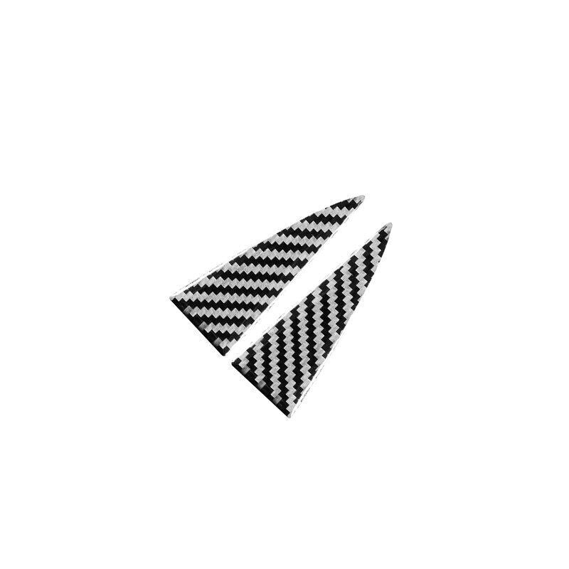 Inner Door Handrail Triangle Real Carbon Fiber for BMW Z4 G29 2019-22 Cover Trim