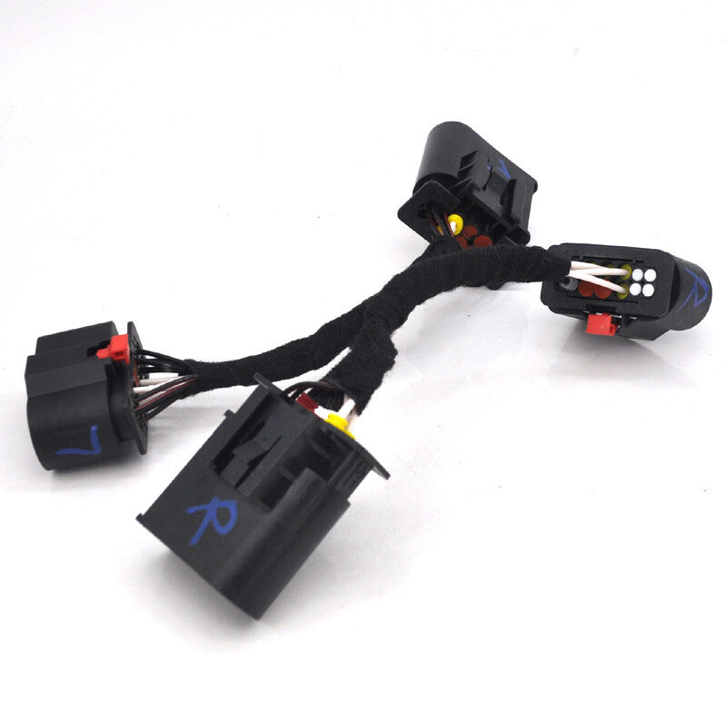 2x Retrofit facelift LCI Led Head light cable wire adaptor for Mercedes w253 GLC v