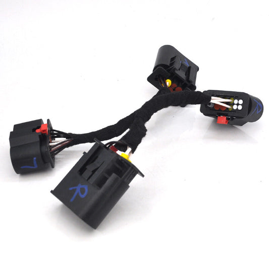 2x Retrofit facelift LCI Led Head light cable wire adaptor for Mercedes w253 GLC v