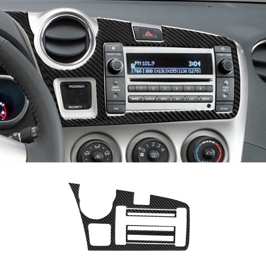 Carbon Fiber Center Storage Panel Cover Trim For M-class 2006-2011 v