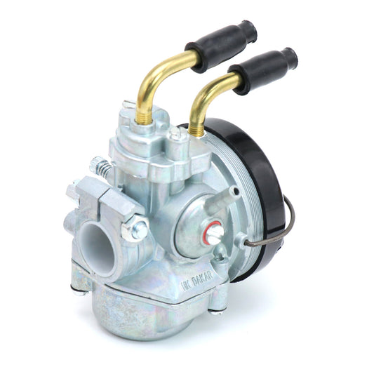 Dellorto SHA 15.15C carburetor for motorcycles, suitable for 2-stroke scooter with 50cc engine displacement. Q