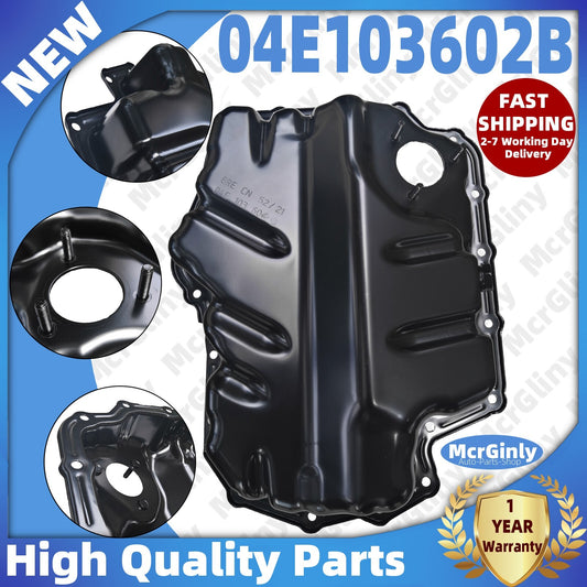1.4T lower engine oil pan 04E103602B suitable for Jetta , for Golf , for Tiguan , CC, for Audi A1, A3, Q3- n