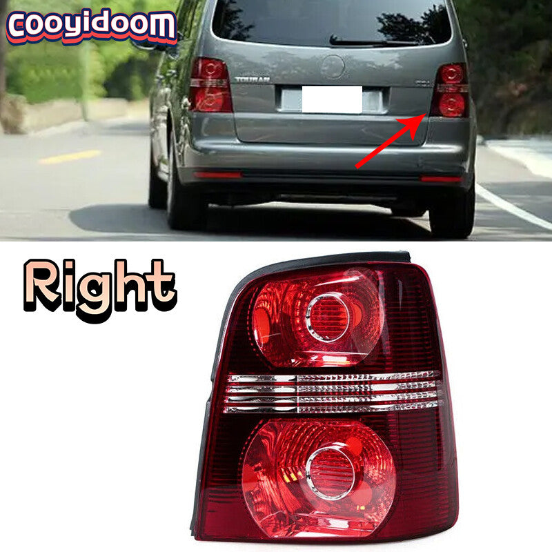 for Volkswagen Touran 2008-2010 No Bulb Tail Lamp Lens Right Car Rear Tail Light