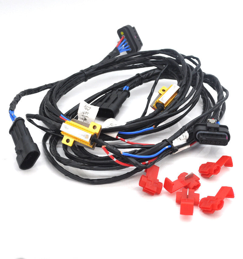Retrofit facelift LCI Led Tail light cable adaptor for MASERATI GHIBLI 2014-2020 v