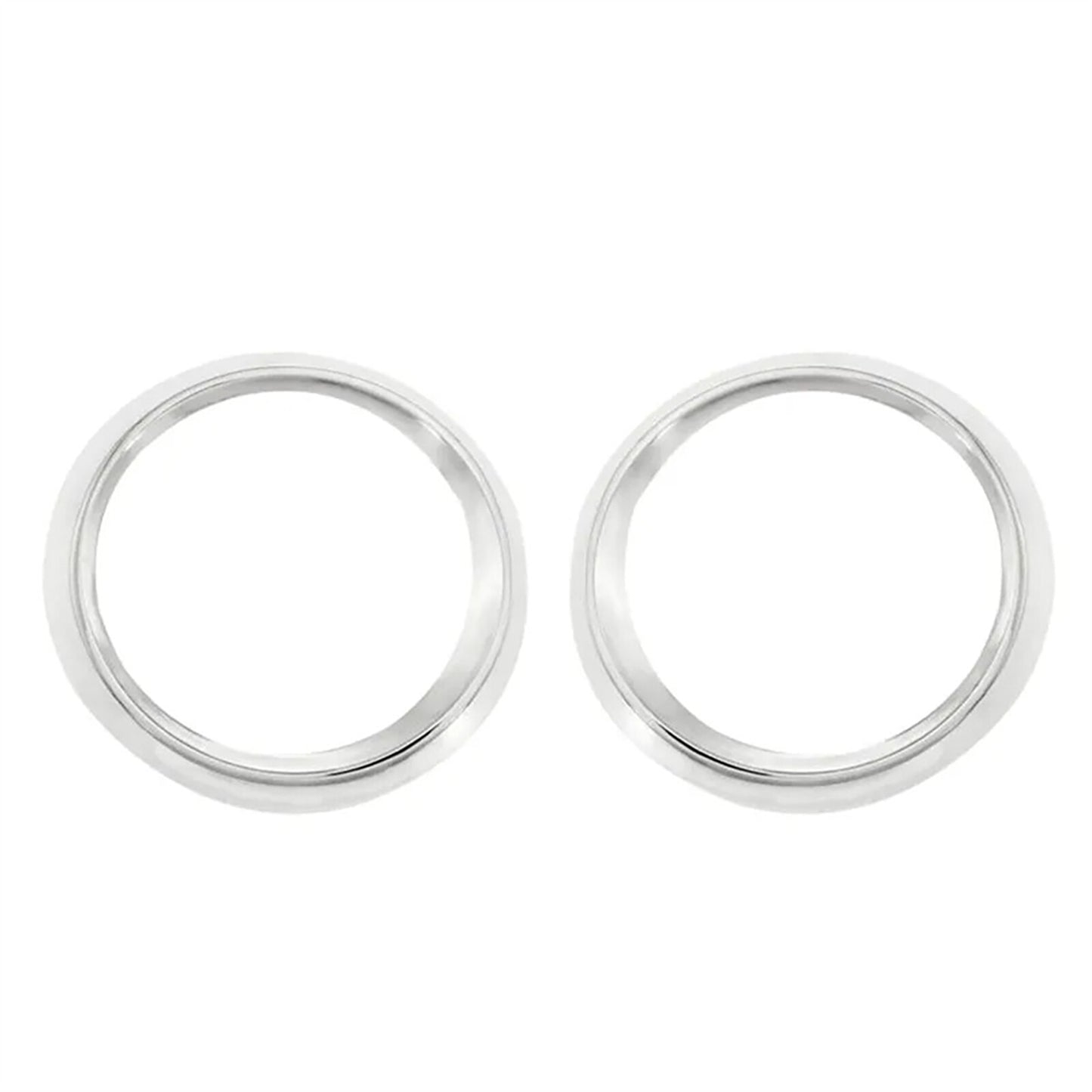 Fog Light Lamp Bezel Cover Chrome Trim Rings for Toyota for Sienna SE 2011-2017 2x