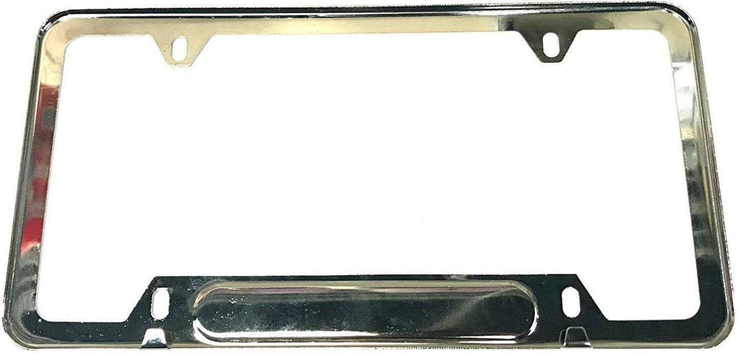 Front and rear license plate frame cover boot for Toyota Chrome 2x