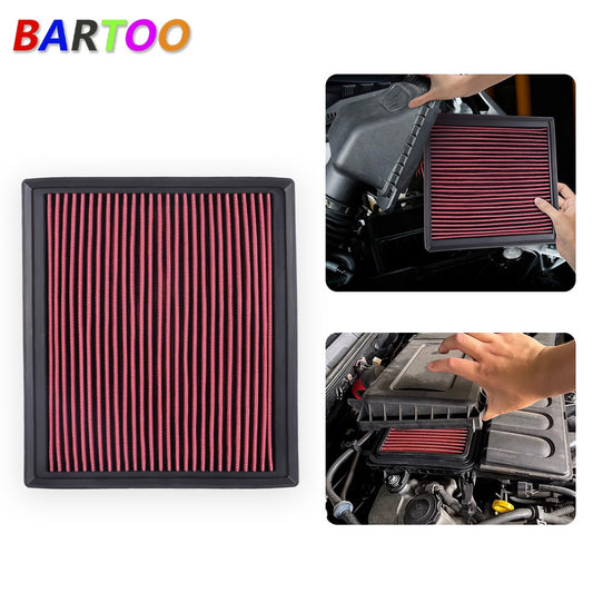 33-5017 Fit For 14-21 Tundra 5.7L 16-23 Tacoma 3.5L Drop In High Flow Air Filter Q