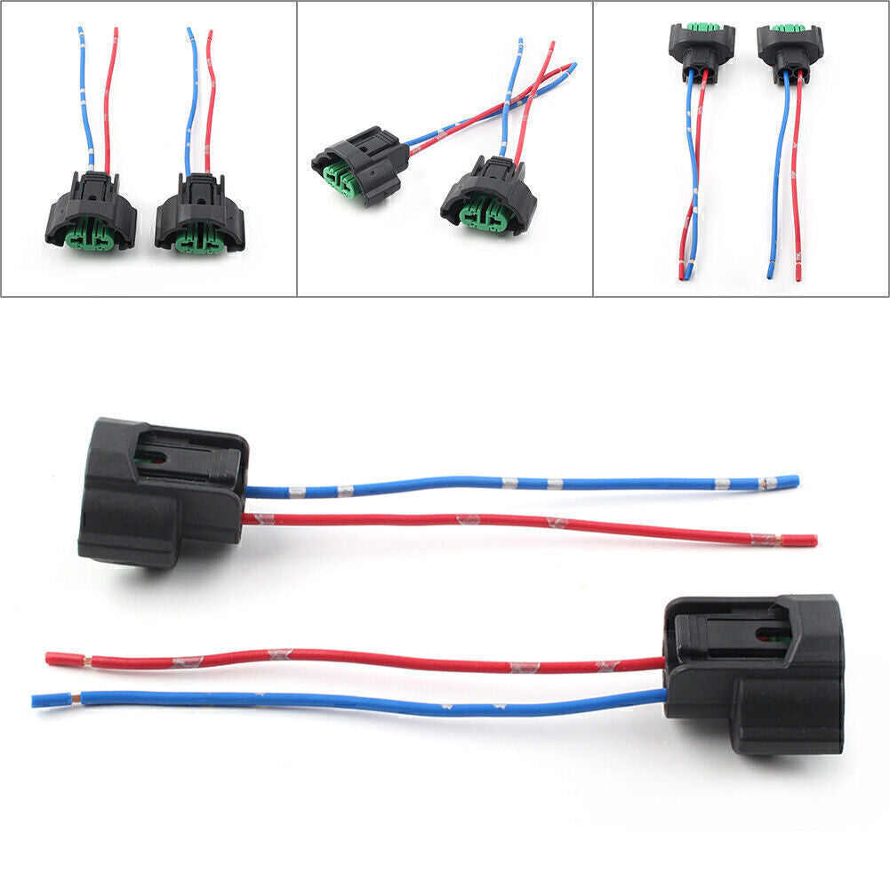 Wire Pigtail Female C H11 Two Harness Fog Light Bulb Re2x Socket Plug Fit Q