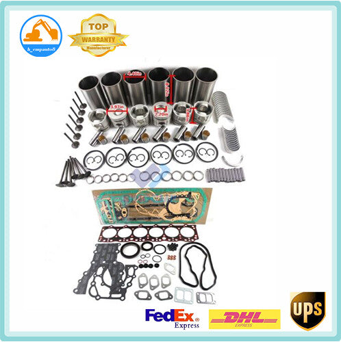 Engine Rebuild Kit for Doosan SOLAR 225LC 130 DT58 DB58T DB58TIS DHL UPS