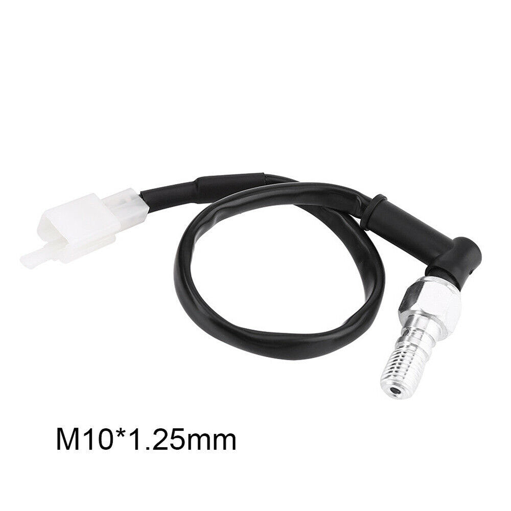 M10X1.25MM Motorcycle Hydraulic Brake Pressure Rear Light Switch Hollow Banjo Q