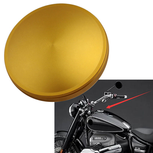 Aluminum Motorcycle Petrol Fuel Gas Tank Cap for BMW R18 2020-2021 Gold Q