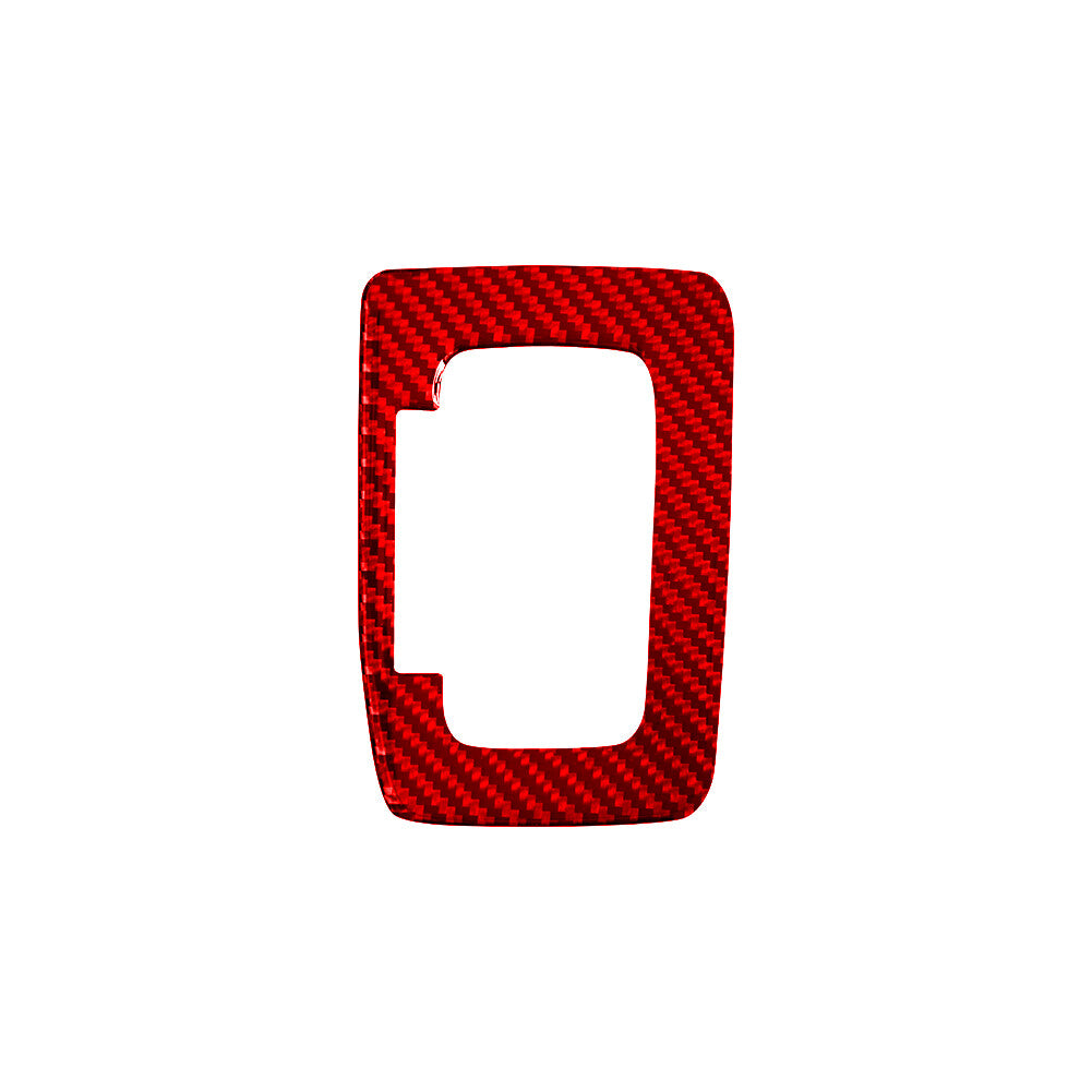 Red Carbon Fiber Inner Driver Side Storage Cover Trim for Camry 2012-2014 v