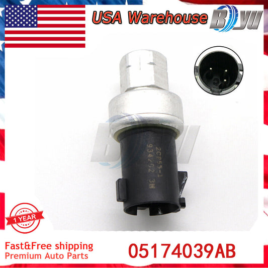 for Chrysler for Dodge for Jeep for Plymouth for Ram 05174039AB A/C Pressure Transducer Switch