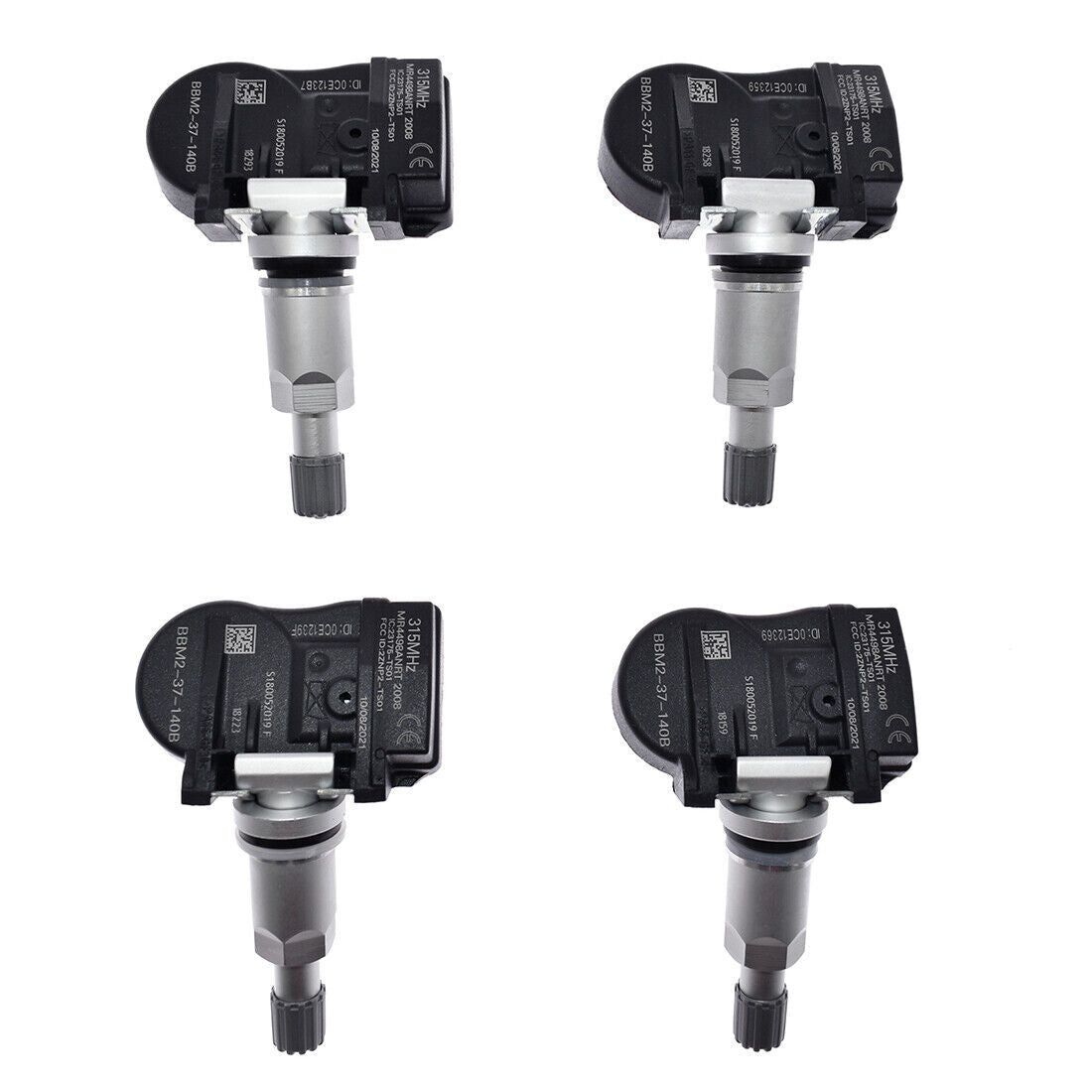 4x Tire Pressure Sensor for Mazda 2 3 5 6 CX-7 CX-9 MX-5 315MHz BBM237140B