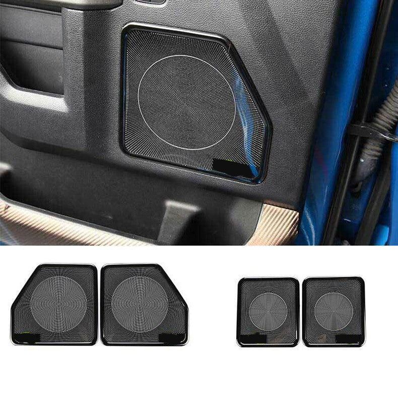 Black Titanium Side AC Air Outlet Vent Frame Trim 4X For Focus 2012-2018 v