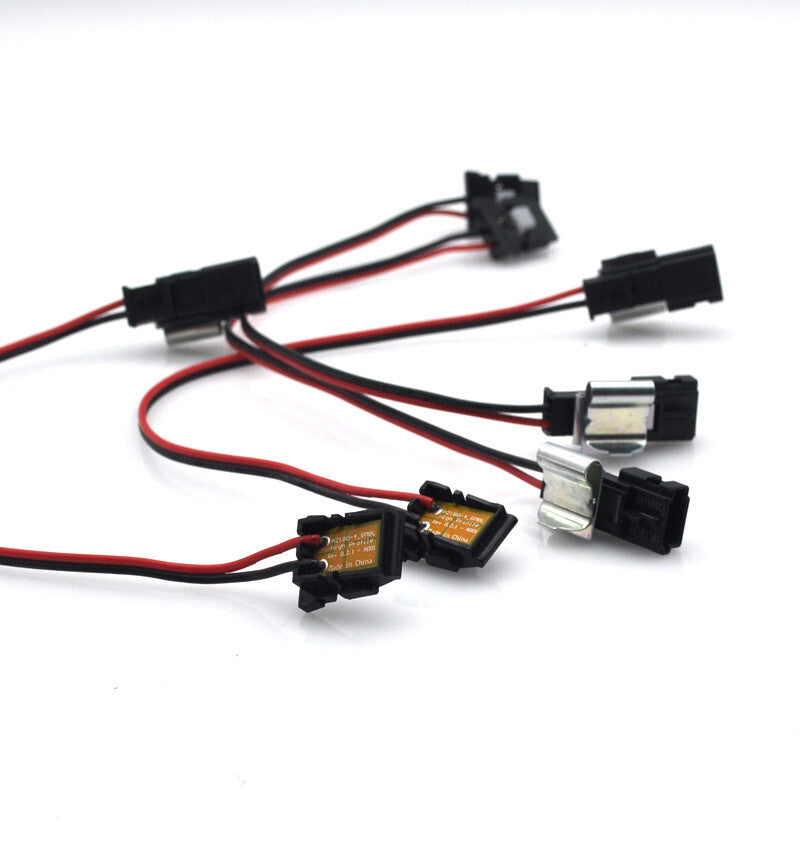 4x retrofit Blue led inner door handle light ambient cable for Jaguar for Land Rover v