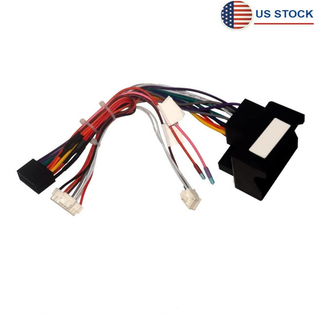 for BMW E46/E53/E39 Car Radio 16PIN Android Power Cable Adapter w/ Canbus Box