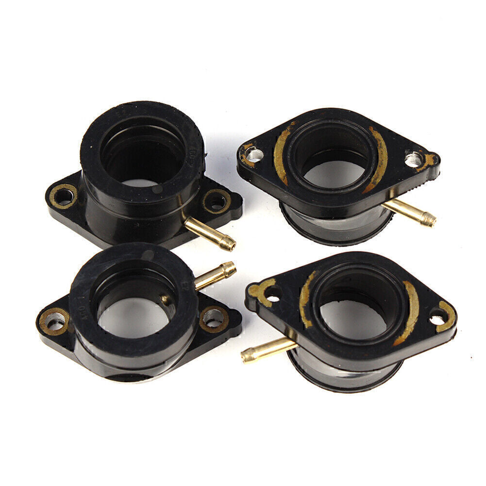 Carb Carburetor Intake Flange Boot Set for Yamaha XJ550 Maxim XJ550R Seca 81-83 Q