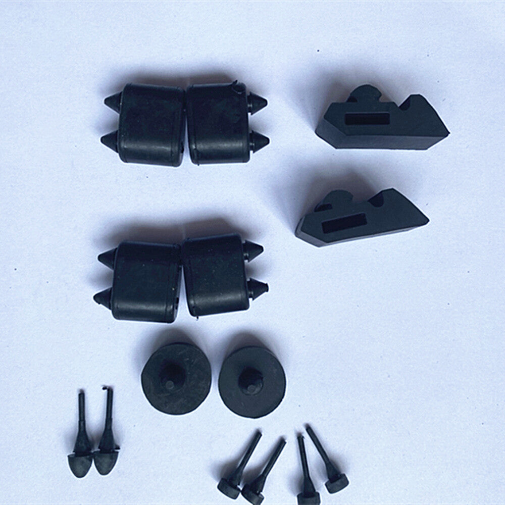 Rubber Stopper Hood Adjuster Kit For 67-72 GM A-Body Chevelle 68-74 Nova Bumper