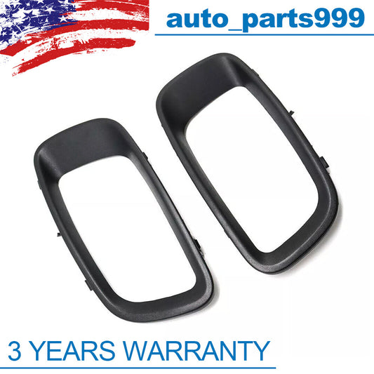 2-piece front bumper fog light frame for Montero V73 V75 V77 2001-02 LHRH- n