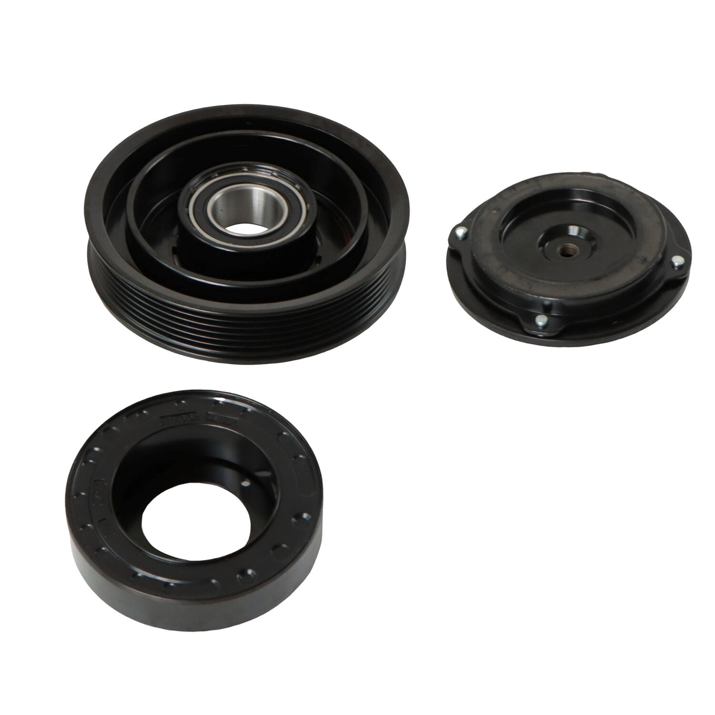 A/C Compressor Clutch Kit Fit for Honda Odyssey 2008-2017 Pulley Bearing Coil