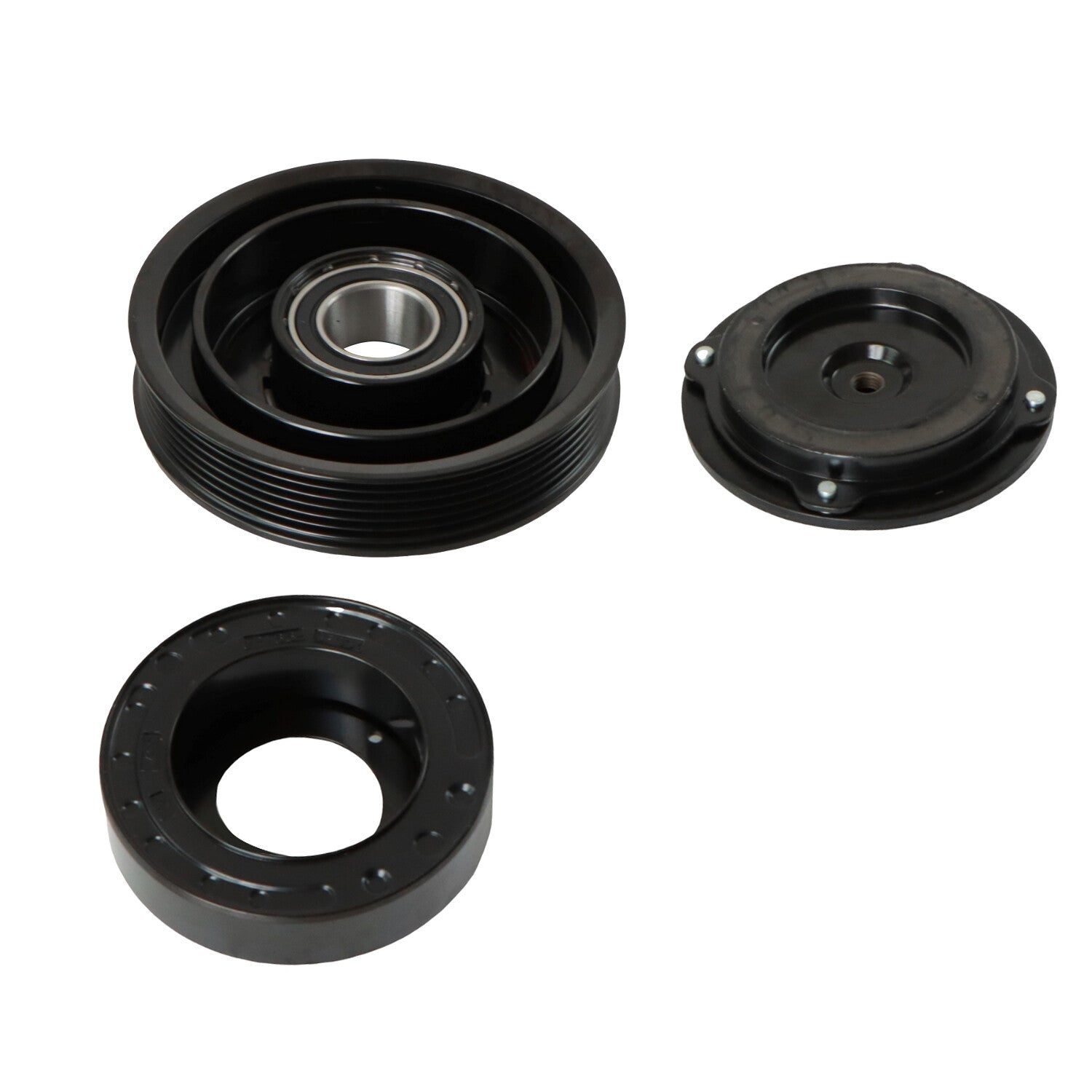 A/C Compressor Clutch Kit Fit for Honda Odyssey 2008-2017 Pulley Bearing Coil