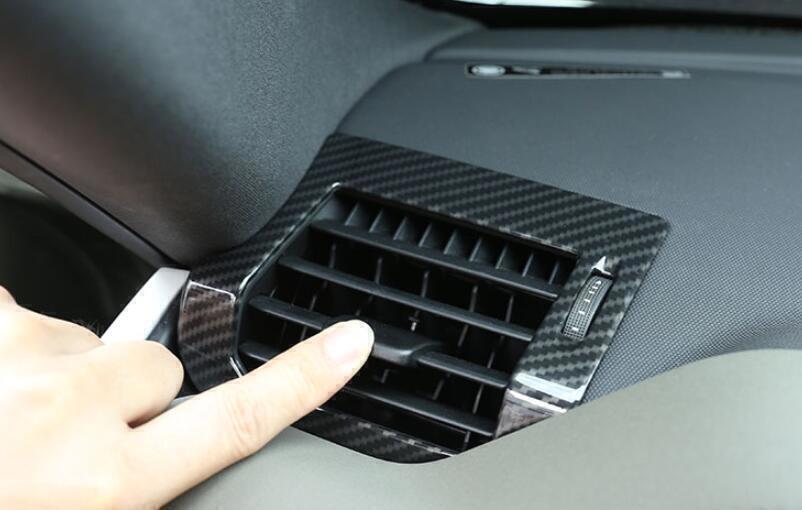 for Land Rover for Defender 20-2025 Carbon Fiber Console AC LR Air Outlet Vent Trim
