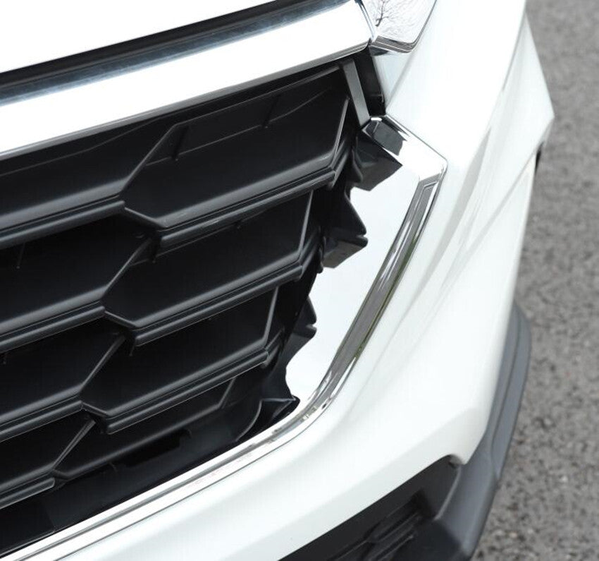 For 2023 for Honda CR-V CRV ABS Chrome Front Grille Lower U Shape Cover Trim Strips v