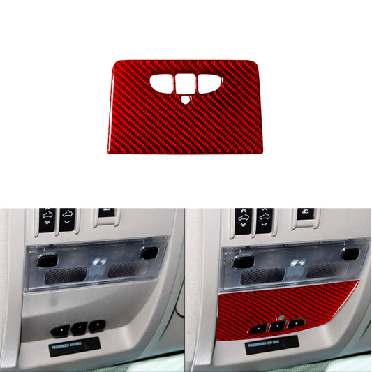 Front Window Lift Button Frame Panel Carbon Fiber for Chrysler 300 2015-2017 v