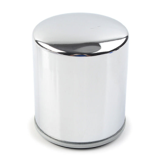 Chrome Engine Oil Filter Fits for HARLEY STREET GLIDE & XL883N XL883L FXSB FLHTC Q