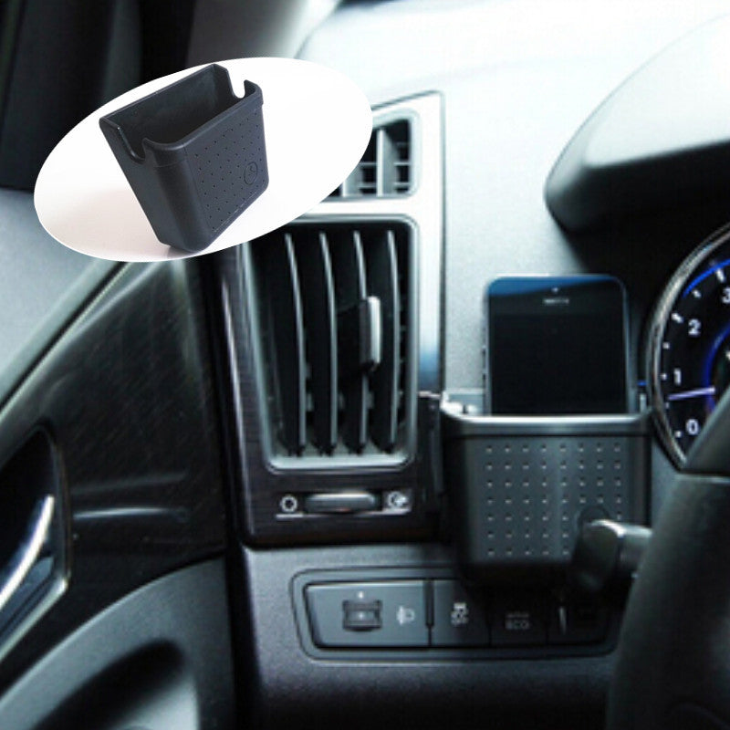 Car Suv Charger Cradle Phone Holder Pocket Storage Box Sundries Bag Organizer