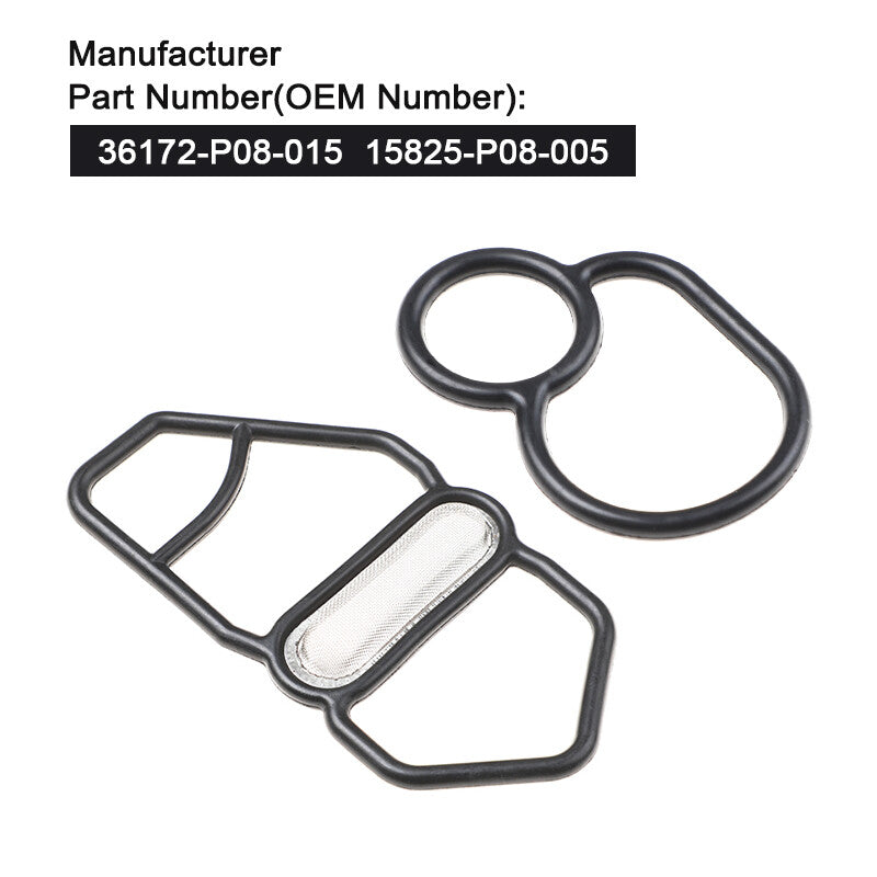 Solenoid Spool Valve Gasket Kit 15825-P2M-005 36172-P08-015 for Honda for Civic VTEC