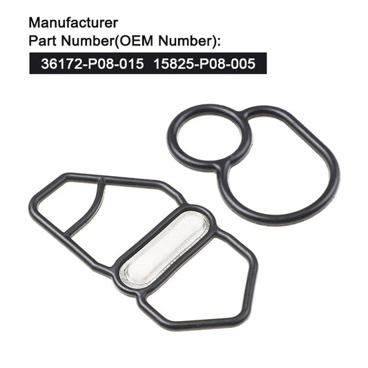 Solenoid Spool Valve Gasket Kit 15825-P2M-005 36172-P08-015 for Honda for Civic VTEC