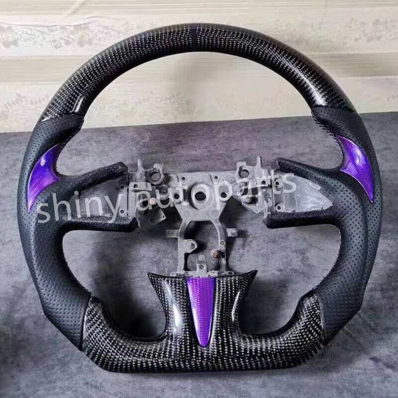 Custom-designed carbon fiber steering wheel for Infiniti Q50 and Q50L (2013-2017)