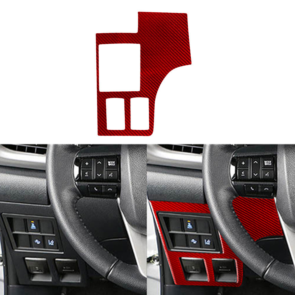 for Corvette C6 2005-2007 Carbon Fiber Inner Console Frame Cover Trim v