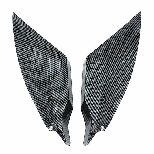 Carbon Fiber Fuel Gas Tank Side Trim Cover Fairing for Yamaha YZF R6 2017-2020
