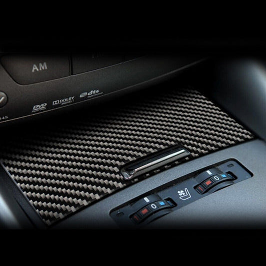 Carbon Fiber Interior Cigarette Lighter Panel Trim Cover for Lexus IS250/300/350 n