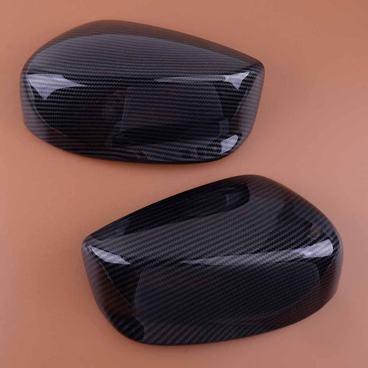 Carbon Fiber Style Side View Mirror Cover Cap Fit for for Honda Accord 2013-2017 v