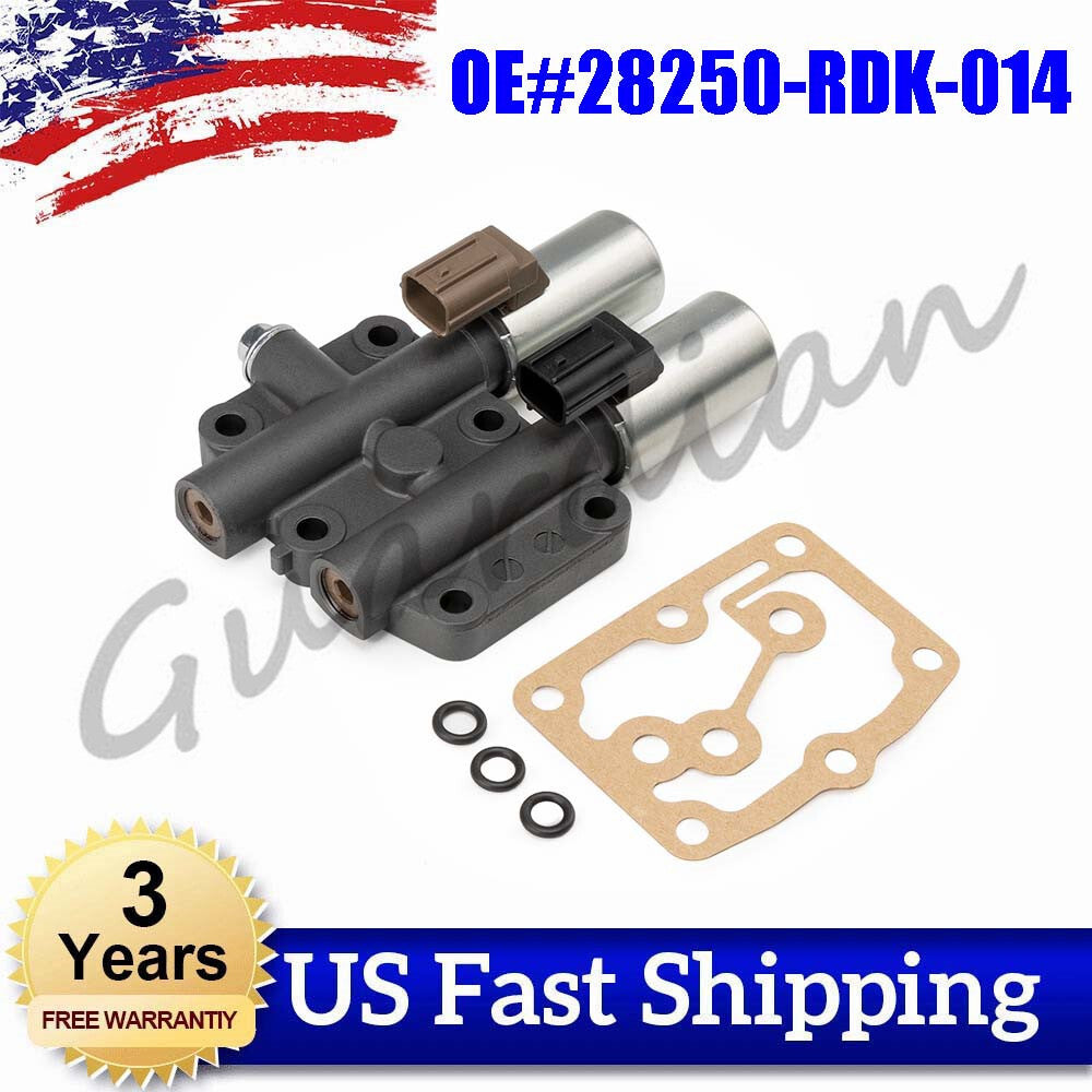 28250-RDK-014 Transmission Dual Linear Solenoid Valve for ACURA MDX for RDX RL for HONDA Pilot