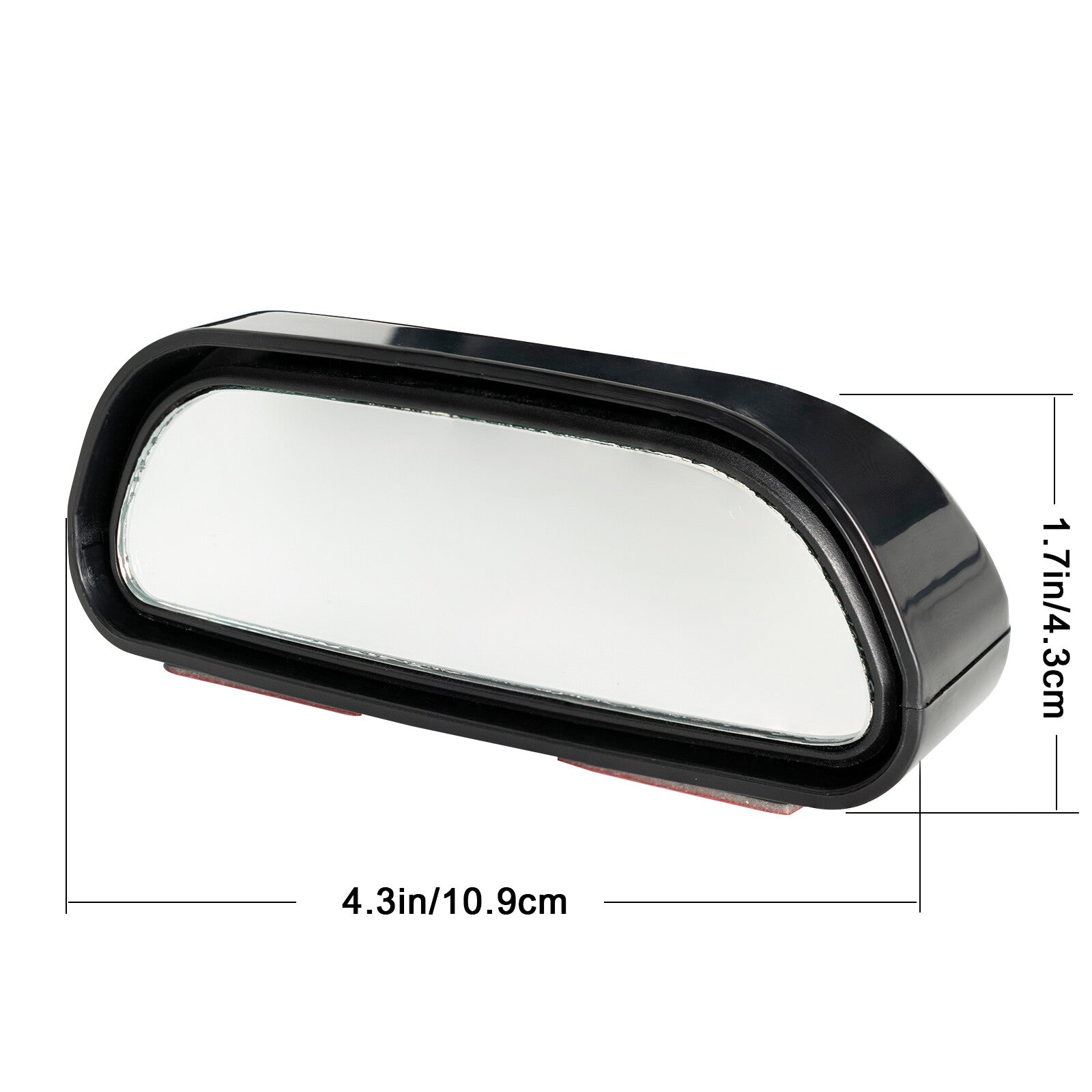 360 Stick on Rear View Auxiliary Blind Spot Mirror Wide Angle Car Parking Side Q