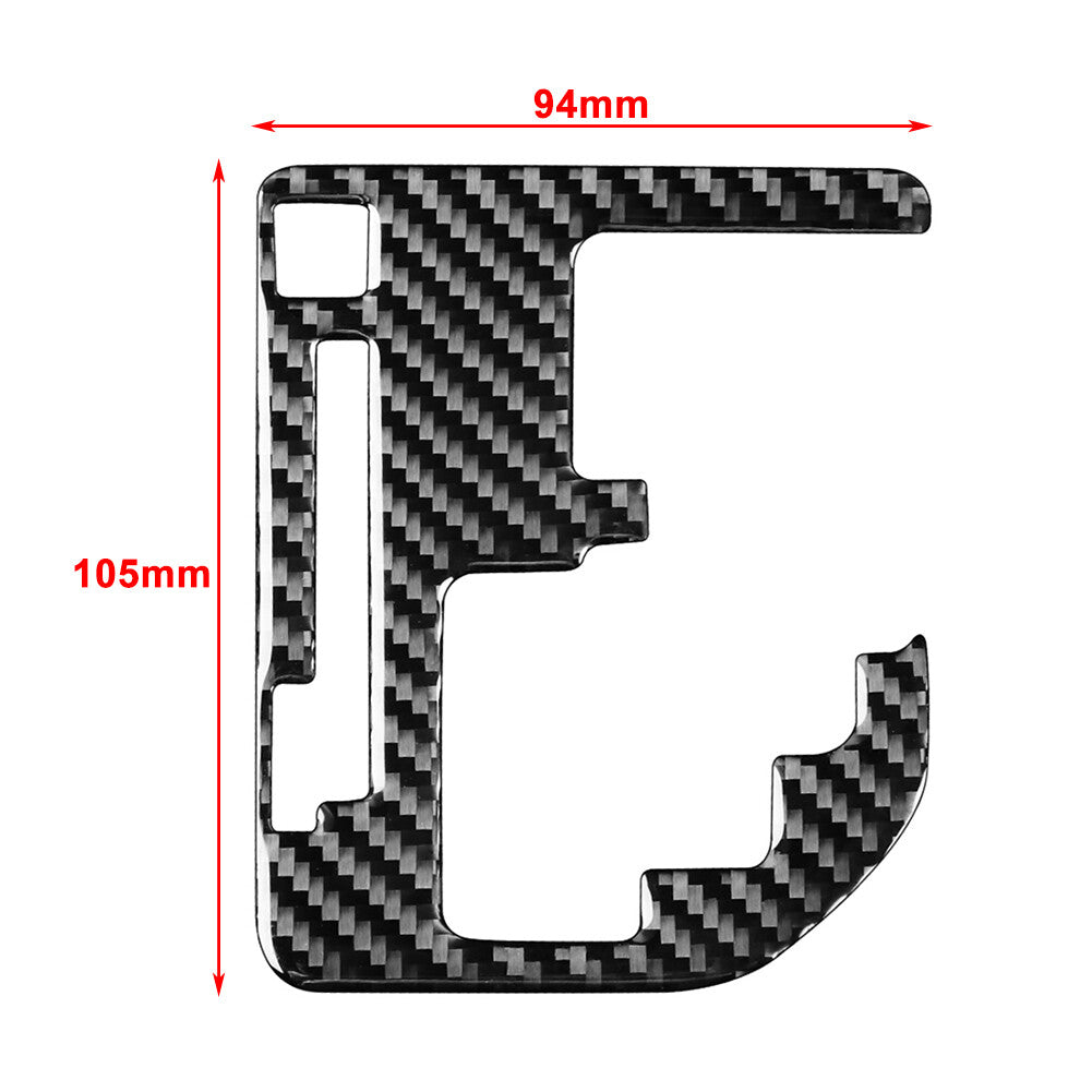 for Toyota Tundra 2014-2021 16 Carbon Fiber Interior Gear Shift Panel Cover Trim