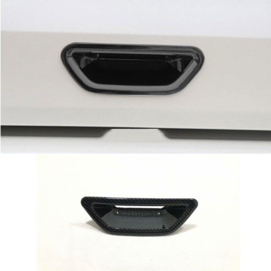 for Nissan Rogue 14-20 Carbon Fiber Tailgate Door Handle Bowl moulding Cover 1P
